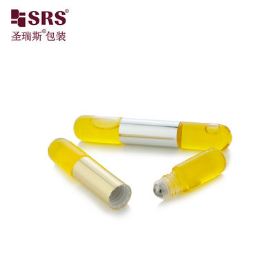 SGB2-5+5ML 투명 이중 튜브 향수 유리병 15mm, SS304 볼 포함