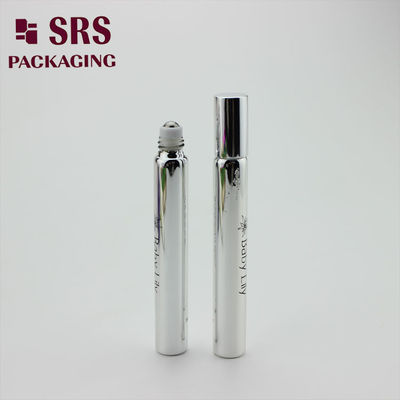 은색 알루미늄 캡이 있는 병에 SRS 빈 15ml 은색 유리 롤