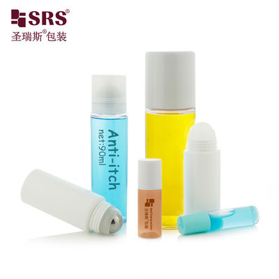 진정 젤 플라스틱 롤러 보틀 15ml 20ml 60ml 90ml 3oz, 보석 볼 포함
