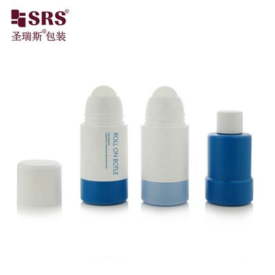 50ml 75ml PP 플라스틱 리필 가능 롤온 병 (에센셜 오일용)