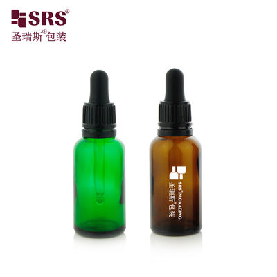 5ml 10ml 15ml 20ml 30ml 50ml 100ml 스킨케어 에센셜 오일용 유리 드로퍼 병 (변조 방지 기능 포함)