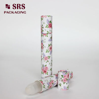 SRS 비어있는 화장품 15ml 플라스틱 롤, 종이 포장과 함께 병