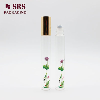 SRS 화장품 클리어 컬러 롤 온 10ml 향수 오일 유리병