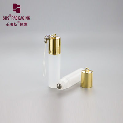 무료 샘플 미니 화장품 빈 플라스틱 흰색 향수 롤 병 5ml