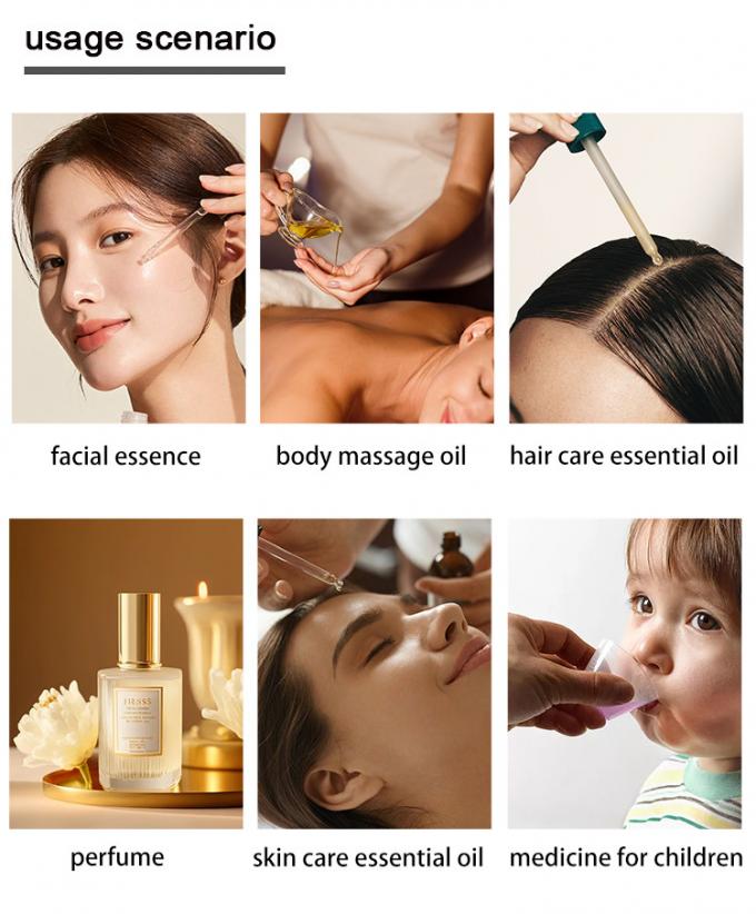 D001-50ml 친환경 빈 녹색 코팅 점적기 병 유리 용기, 검정색 광택 점적기 캡 실리콘 전구 포함, 바디 케어 오일용 2